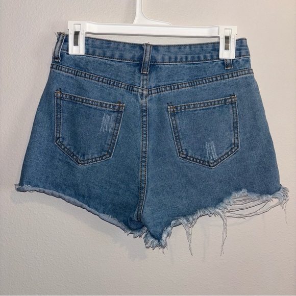 FALMER HERITAGE distressed Jean shorts Size S - Picture 5 of 6
